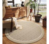Waterproof Round Mat for Indoor/Outdoor Use Non-Slip Carpet for Terrace & Balcony Noise-Reducing Durable Abrasion-Resistant Floor Protector
