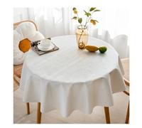 Waterproof Round Tablecloth 300cmStainResistant Perfect for Dining Room & Outdoor Use Durable and Easy to Clean Ideal for Parties and Events.