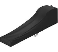 Waterproof Rowing Machine Cover 600D Oxford Fabric with Adjustable Drawstring for Standard Water Rowers, Black