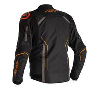 Waterproof RST S1 CE Mens Textile Jacket Black / Grey / Neon Orange 102559