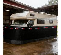 Waterproof RV Skirting for Winter Protection, Easy Installation Camper Skirt for Outdoor Travel Trailers, All-Weather Snow Guard (82ft/25.0m)