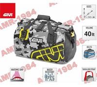 Waterproof Saddle Bag 40 L Camouflage Gray and Yellow GIVI EA115CM