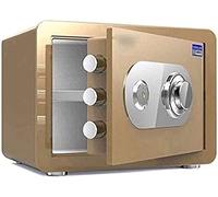 Waterproof Safe Safes And Lock Boxes Fireproof Steel Anti-Theft Safety Cabinet Use Mechanical Password 25Cm/30Cm For Home Office Ca,White-25cm