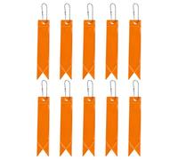 Waterproof Safety Light Reflector Pendant - 10PCS Safety Reflector Pendant | Reflective Gear Keychain Glow In Dark Night | Highly Visible Night Walking For Wheelchair School Bag