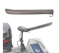 Waterproof Sailboat Tiller Cover, Heavy Duty Solution-Dyed 600D Fade-Resistant Tiller Cover, UV Protection Weather-Resistant Slip-on Sailboat Accessories (Gray, 60"x6.5"x6")