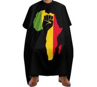 Waterproof Salon Cape, African Black Power, Salon Gowns Unisex Hair Cape for Hairdresser Men Family