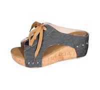 Waterproof Sandals Women House Slippers Black Flip Flops Summer Casual Flat Sole Breathable Beach Slides with Adjustable Ties Sabot Shoes for Soft Fuzzy Indoor Outdoor Slippers All-Day Comfort
