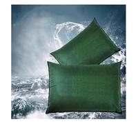 Waterproof Sandbags for Garages 10pcs Self-Absorbent Flood Control Thick Canvas Bags Reusable for Flooding Water Absorbent Mat Flood Prevention Barriers (Dark Green)(25x100cm (9.8x39.4in))