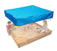 Waterproof Sandbox Cover 150x150cmDurable 210D Oxford Fabric Garden Furniture & Swimming Pool CoverProtects Sand Toys & Children’s Play Are