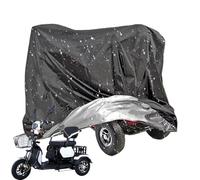 Waterproof Scooter Cover, Motorcycle Weather Protection, Electric Protective Cover for UV Scooters for Outdoor, Tour, Motocross, Movement, with Maximum Spatial Efficiency Over the Compact