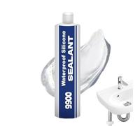 Waterproof Sealant - 9900 Adhesive Glue, 400g Multifunctional Bonding High Viscosity Structural Silicone, Curing Heat Resistant Grout | Heavy Duty Construction Repair for Marine Roof RV