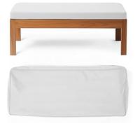 Waterproof seat cushion covers for indoor and outdoor bench pads seat cushion covers for lounge garden benches with zipper replacement covers for outdoor seat cushions NO11 60 x 40 x 10 cm