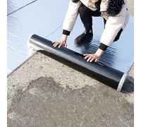Waterproof Self-Adhesive Bitumen Tape - Aluminum Foil Repair Tape for Roof Leaks, Surface Cracks, Gutter Repairs, Window Gaps, and Pipe Ruptures