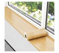 Waterproof Self-Adhesive PVC Window Sill Cover - Customizable Wooden Texture Protector for Kitchens & Bay Windows, 32.8ft x 7.9in (10m x 20cm)