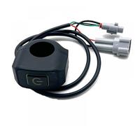 Waterproof Self-locking Switch With LED Light For Motocross Parts Compatible With Light S And Light X(Green)