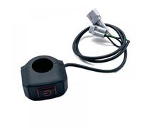 Waterproof Self-locking Switch With LED Light For Motocross Parts Compatible With Light S And Light X(Red)