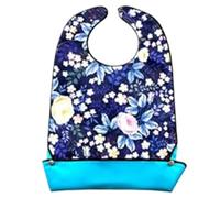 Waterproof Seniors Dining Bibs - Women's Adult Bibs | Bibs with Crumb Catcher | Adult Bibs | Adjustable Bibs | Washable Dining Bibs Reusable Clothing Protector Fit for The Elderly,Patient
