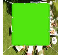 Waterproof Shade Sail 3x5.5m Rectangular Canopy 98% UV Block Free Rope Included Ideal for Outdoor Garden Patio Yard and Parties Tender Green Color