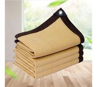 Waterproof Shade Sail 5x6m 90% UV Protection AntiRip Fabric Outdoor Privacy Screen for Garden Patio Gazebo BeigePerfect for Sun Protection and Aesthetics