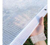 Waterproof Shade Sail Canopy 90% UV Protection - Various Sizes (1.5m to 12m) with Grommets - Perfect for Greenhouses Patios Gardens and Outdoor Spaces (2.5x9 M)