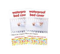Waterproof Sheet, Bed Cover Mattress Protector, 200x100cm Perfect for Cots and Single Beds, Bed Wetting, for Kids, Babies Transition from Nappies and Pet Training, Suitable for Carehomes (2)