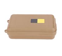 Waterproof, Shockproof, High Strength Survival Box, Enough Available Space, Small Articles Storage, Convenient and Safe to Carry, Black, Tan, Orange, Meet Your Needs, with (L)