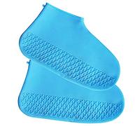 Waterproof Shoe Covers Thick Rain Overshoes Reusable Non Slip | Thick flexible rain overshoes use a textured sole for extra traction and reusable protection on wet everyday routes.