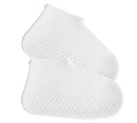 Waterproof Shoe Covers Thick Rain Overshoes Reusable Non Slip | Thick flexible rain overshoes use a textured sole for extra traction and reusable protection on wet everyday routes.
