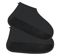 Waterproof Shoe Covers Thick Rain Overshoes Reusable Non Slip | Thick flexible rain overshoes use a textured sole for extra traction and reusable protection on wet everyday routes.