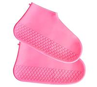 Waterproof Shoe Covers Thick Rain Overshoes Reusable Non Slip | Thick flexible rain overshoes use a textured sole for extra traction and reusable protection on wet everyday routes.