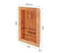 Waterproof Shower Niche Schluter Alcove Kerdi Board 4 Sizes to Choose From