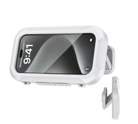 Waterproof Shower Phone Holder - 360° Rotatable Bathroom Phone Case, No Punch Retractable Wall Mount, Sensitive Touchscreen Phones Stand, Bathroom Shower Phones Mount For Hands-Free Viewing