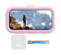 Waterproof Shower Phone Holder - Rotatable Shower Phone Case - Self Adhesive 360 Degree Adjustable Holder For Kitchen Bathroom Mirror And Bath