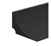 Waterproof Shower Seal Strip, TPE Anti-Mold Self-Adhesive Shower Edge, Cuttable Leak-Proof Strip for Bathroom, 5m Black Weatherproofing Solution