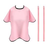 Waterproof Shower Sling for Shoulder & Mastectomy, Post-Surgery Shower Cover with Drain Holder Adjustable Protection Cape for Showering Chest & Arm Aftercare Supplies (Pink)