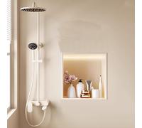Waterproof Shower - Stainless Steel Bathroom Shelf Easy No-Tile Installation Perfect for Wet Room Storage Solutions Stylish & Shower nizer