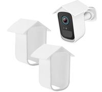 Waterproof Silicone Camera Protection for Eufy Security eufyCam 3 UfyCam Silicone Skins Surveillance Camera Protect UV Protection Weatherproof Durable Silicone (White)