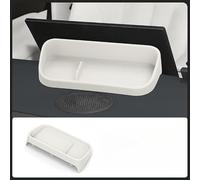 Waterproof Silicone Console Organizer Tray Dust-Proof(Dawn White)
