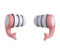Waterproof Silicone Ear Plugs - Soundproof, Quiet Hearing Protection for Dorms and Swimming, Comfortable and Stylish Hearing Protection for Learning