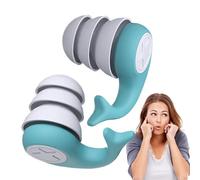 Waterproof Silicone Ear Plugs - Soundproof, Quiet Hearing Protection for Dorms and Swimming, Comfortable and Stylish Hearing Protection for Learning