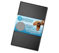 Waterproof Silicone Feeding Mat, Raised Edge, BPA Free, 58 x 38 cm, Dishwasher Safe, Contains Spills and Protects Floors, Placemats for Cats and Dogs, Water Bowl