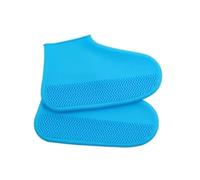 Waterproof Silicone Shoe Covers Non-Slip Rubber Overshoes For Rainy Days Reusable Boot Protectors(Color1,L)