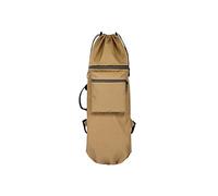 WaterProof Skateboard Backpacks Bag for Men With Adjustable 2 Shoulder Straps Foldable Straps Portable Skateboard Case Universal Street Trend Skate Carry Bags for Travel khaki Large 110 X 32cm