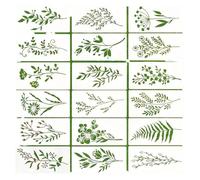 Waterproof Sketching Aid 18 Detailed Wild Grass Patterns Tracing Templates for Artists Educators Drawing Templates