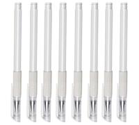 Waterproof Skin Marking Pens with Fine Point Tips 8pcs | Plastic White Set, for Piercing and Eyebrow Tattooing, Not Easy to Fade, Beginners and Artists