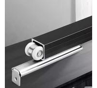 Waterproof Sliding Door Kit Complete Track Rail Set with Rollers & Mounting Hardware for Barn Doors Easy Installation Durable & Stylish Home Improvement Solution