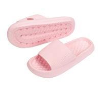 Waterproof Slippers Women,Platform Cloud Sliders Women,Non-Slip Slippers for Bathroom Pool Beach House Indoor Outdoor (Pink, Adult, Women, 5, Numeric Range, UK Footwear Size System, 5.5, Medium)