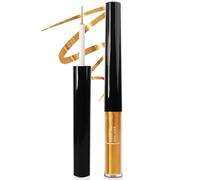 Waterproof & Smudge-Proof Eyeliner, 2.5g (Golden Hour) | Long-Lasting Metallic Eyeliner Pencil | Smooth Glide, High-Pigment Gold Finish for Radiant Eye Looks