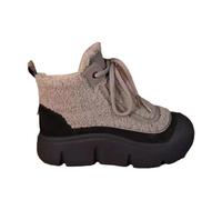 Waterproof Snow Boots Women Walking Boots Womens Women's High Performance Warm Booties Soft Comfortable Can Adapt to The Cold Harsh Environment Warm Winter Booties (Grey, 5.5)