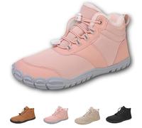 Waterproof Snow Walking Boots for Men Comfortable Non-Slip Slip On Booties Winter Outdoor Waterproof Warm Booties Hiking Shoes